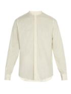 Matchesfashion.com Arj - The Mondrian Linen Shirt - Mens - Ivory