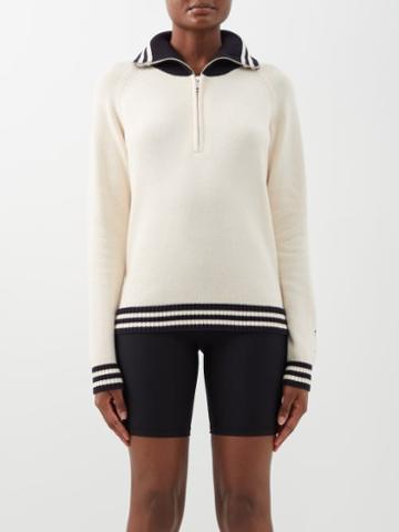 The Upside - Sunmore Paige Knitted Cotton Sweater - Womens - White