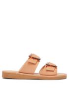 Matchesfashion.com Ancient Greek Sandals - Iaso Double Strap Leather Sandals - Womens - Tan