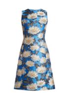 Dolce & Gabbana Floral-jacquard Sleeveless Dress