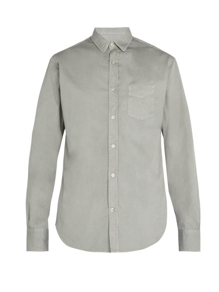 Officine Générale Cotton-piqu Shirt
