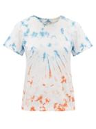 Matchesfashion.com Arizona Love - Ally Tie-dyed Cotton T-shirt - Womens - Blue Print