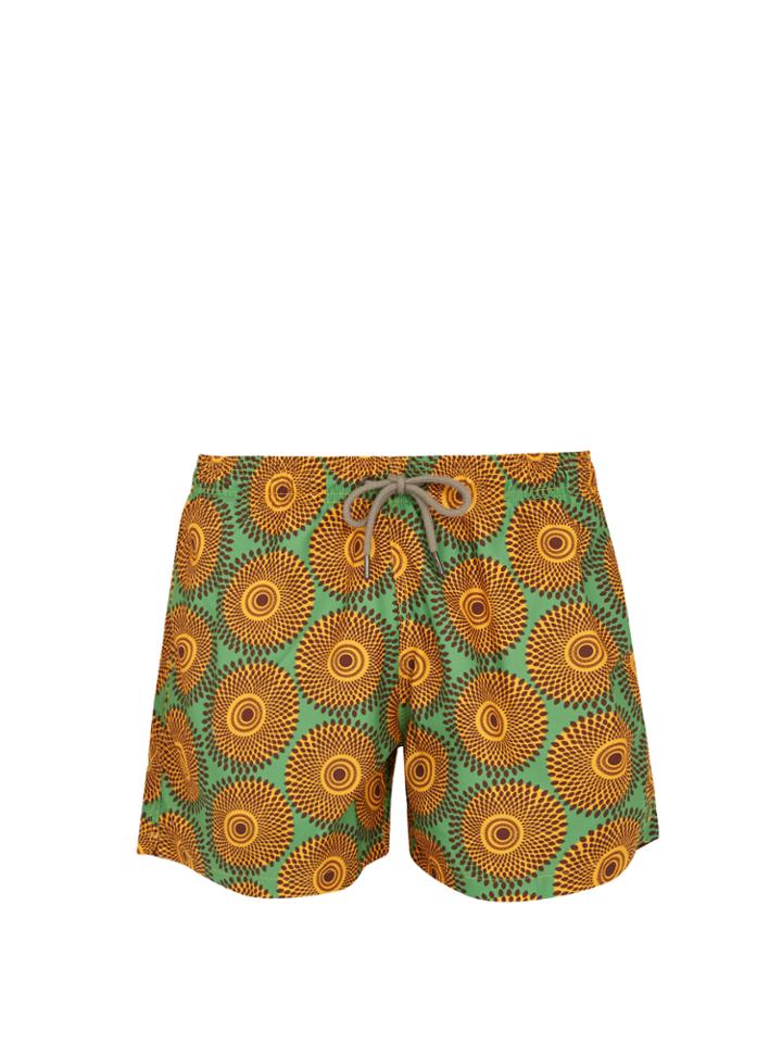 Okun Ile-print Swim Shorts