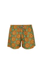 Okun Ile-print Swim Shorts