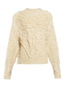 Matchesfashion.com Isabel Marant Toile - Ryder Cable Knit Sweater - Womens - Ivory