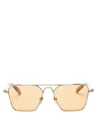 Ladies Accessories Jacques Marie Mage - Omaha Aviator Titanium Sunglasses - Womens - Gold