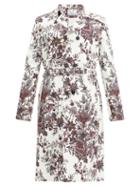 Matchesfashion.com Paco Rabanne - Paisley And Floral-print Cotton-blend Trench Coat - Mens - Black White
