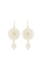 Brigid Blanco Pearl & Yellow-gold Earrings