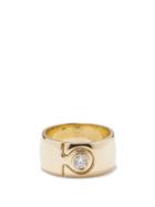 Retrouvai - Puzzle Diamond & 14kt Gold Ring - Womens - Yellow Gold