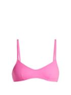 Matchesfashion.com Solid & Striped - The Rachel Triangle Bikini Top - Womens - Pink