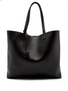 Saint Laurent - Leather Tote Bag - Mens - Black