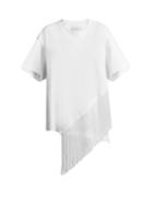 Matchesfashion.com Marques'almeida - Fringed Jersey T Shirt - Womens - White