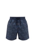 Derek Rose - Tropez-print Swim Shorts - Mens - Navy Multi