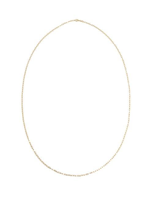 Matchesfashion.com Rosa De La Cruz - 18kt Gold Cable-chain Necklace - Womens - Yellow Gold