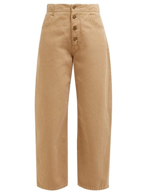 Matchesfashion.com Nili Lotan - Toledo High Rise Jeans - Womens - Camel