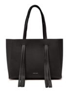 Matchesfashion.com Mansur Gavriel - Fringe Leather Tote - Womens - Black