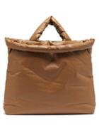Matchesfashion.com Kassl Editions - Oil Large Padded Canvas Tote Bag - Mens - Camel
