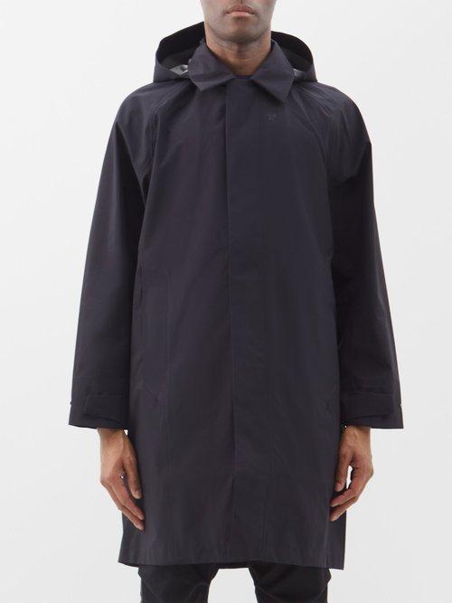 Goldwin - Gore-tex Hooded Field Coat - Mens - Black