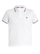 Moncler Short-sleeved Cotton-piqu Polo-shirt