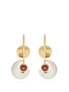 Ara Vartanian X Kate Moss Garnet & Gold Earrings