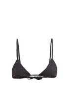 Matchesfashion.com Talia Collins - The Triangle Bikini Top - Womens - Black