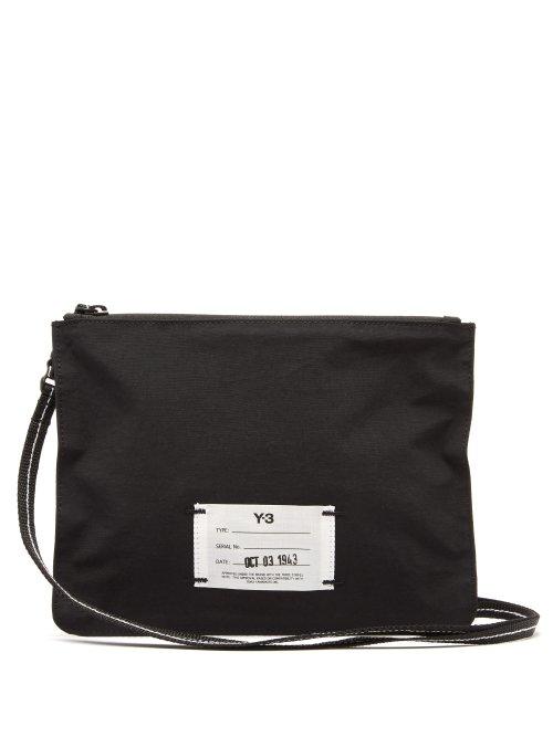 Matchesfashion.com Y-3 - Technical Pouch Cross Body Bag - Mens - Black