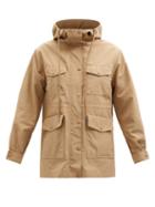 Moncler - Treberon Patch-pocket Technical Hooded Jacket - Womens - Beige