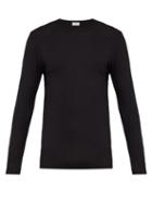 Matchesfashion.com Zimmerli - 700 Pureness Pyjama Top - Mens - Black