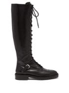 Tabitha Simmons Alfri Lace-up Leather Knee-high Boots