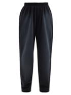Balenciaga - Faded Cotton-jersey Oversized Sweatpants - Womens - Black
