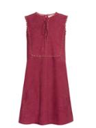 Vanessa Bruno Edane Suede Dress