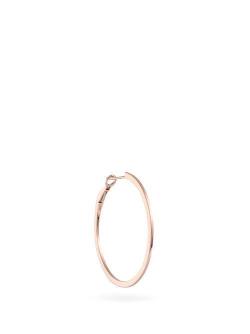 Matchesfashion.com Maria Tash - Flat 14kt Rose-gold Single Hoop Earring - Womens - Rose Gold