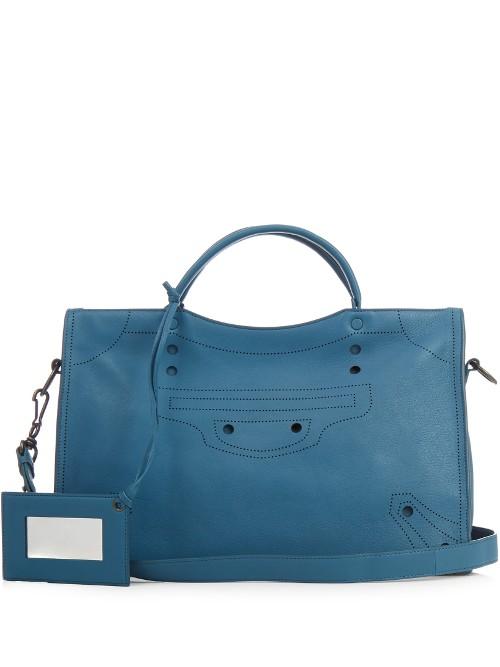 Balenciaga Blackout City Medium Leather Bag