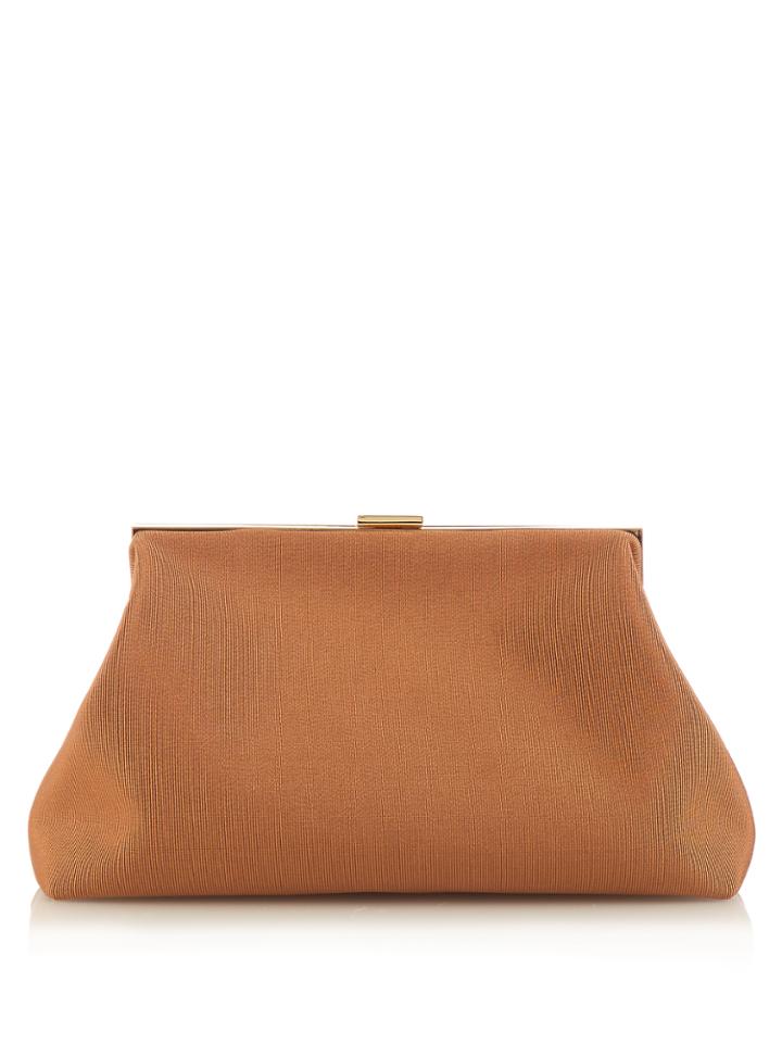 Mansur Gavriel Mini Volume Grosgrain Clutch