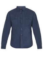 Matchesfashion.com Rrl - Double Pocket Cotton Shirt - Mens - Navy