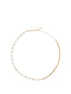 Matchesfashion.com Anissa Kermiche - Duel Freshwater-pearl Gold-plated Choker Necklace - Womens - Pearl