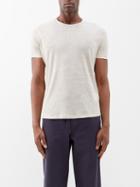 Orlebar Brown - Ob-t Linen T-shirt - Mens - Beige