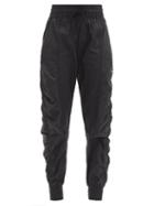 Matchesfashion.com Adidas By Stella Mccartney - Tapered Recycled-ripstop Track Pants - Womens - Black