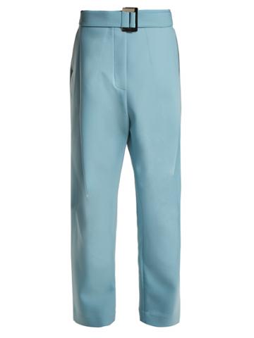 Ellery Kool Aid Waist-belt Stretch-canvas Trousers