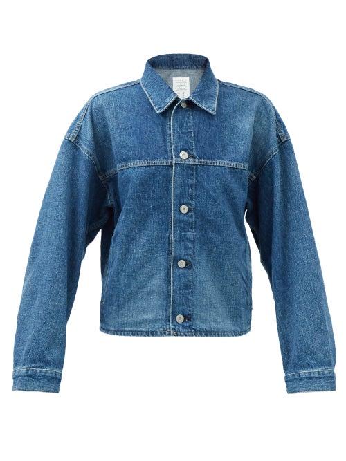 Kuro - Dynamo Recycled-denim Jacket - Womens - Mid Denim