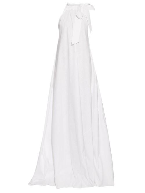 Kalita Camille Halterneck Cotton Maxi Dress