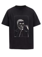 Matchesfashion.com 424 - Face Off Comics Cotton-jersey T-shirt - Mens - Black
