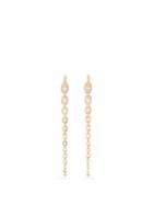 Matchesfashion.com Sophie Bille Brahe - Georgia Grande Diamond & 18kt Gold Earrings - Womens - Yellow Gold