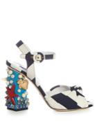 Dolce & Gabbana Under The Sea Embellished Sandals