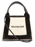 Matchesfashion.com Balenciaga - Cabas Mini Tote Bag - Womens - Cream Multi