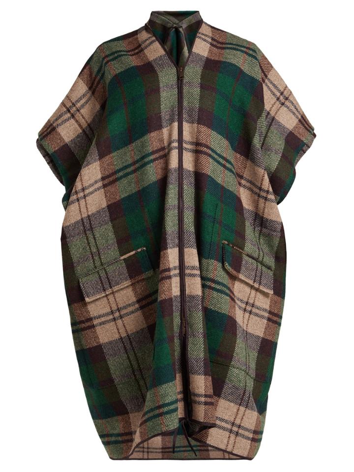 Vivienne Westwood Checked Tweed Coat