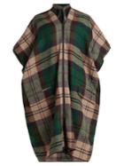 Vivienne Westwood Checked Tweed Coat