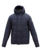 Canada Goose - Armstrong Hooded Quilted Down Coat - Mens - Navy