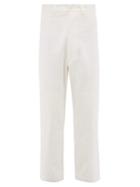 Matchesfashion.com Jacquemus - Peintre Chino Trousers - Mens - White