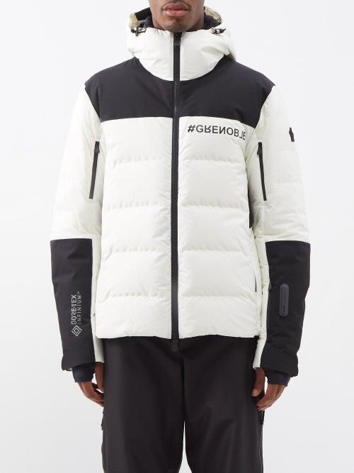 Moncler Grenoble - Montmiral Colour-block Ski Jacket - Mens - White
